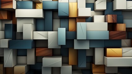 abstract background with squares