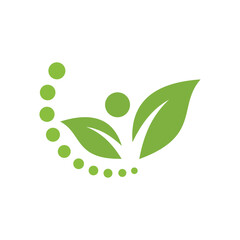 health nature logo icon