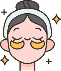 Obraz premium facial icon