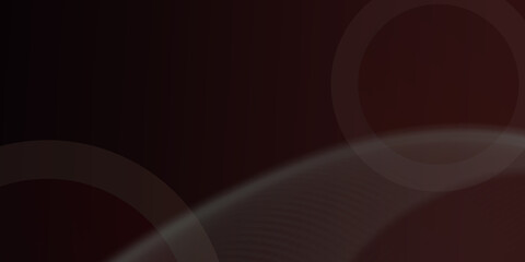 Red abstract background with curve line and circle 