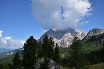 Above the pass