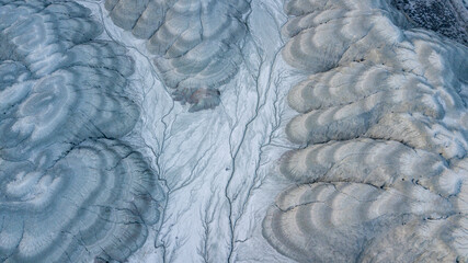Clay Hills View in Nallihan. They Are Hills Created By The Wear Of Clay Layers With Different...
