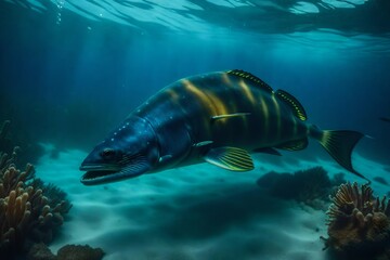 Fototapeta premium fish in aquarium