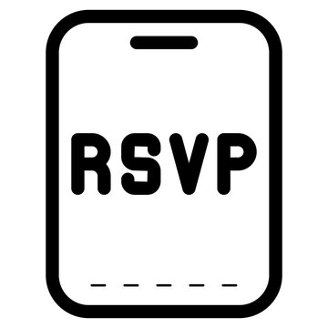 online rsvp icon