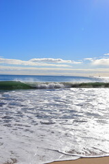 Back Beach Bunbury Western Australia August 2022. A beautiful bright sunny day during the winter period. 