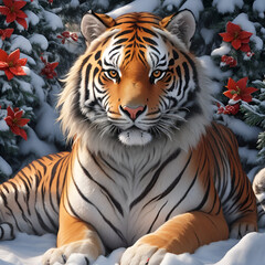 _Happy_new_year_Christmas_tigar day