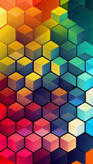 Geometric  Colorful Pattern