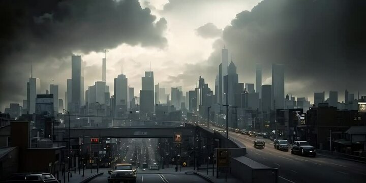 Urban Motion: Cars, People, and the Animated City. Generative AI