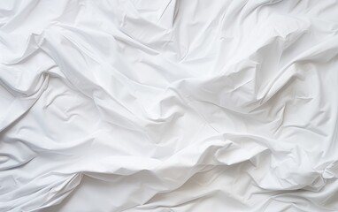 Close up of bedding sheets with copy-space