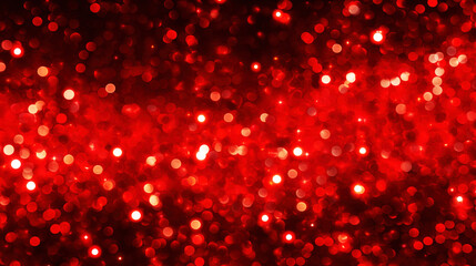 Red sparkle glitter background. Glittering sequins wall. - obrazy, fototapety, plakaty