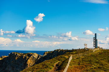 Coast Cabo de Penas in Asturias, Spain