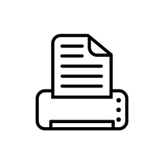 printer icon illustration