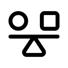 balance line icon