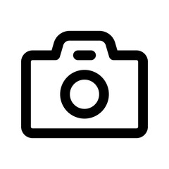 camera line icon