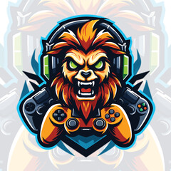 Gaming Mascot Logo Vector