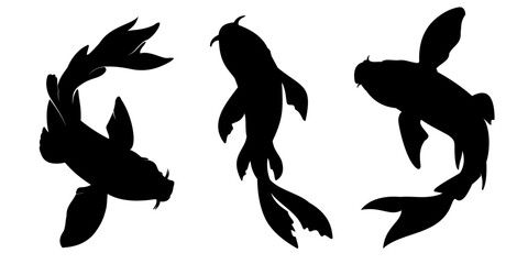 silhouette of a fish