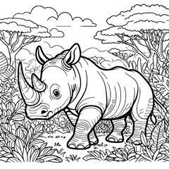 vector hedgehog coloring book illustration