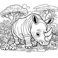 vector hedgehog coloring book illustration
