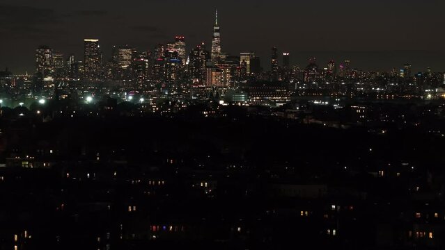 New York City after dark