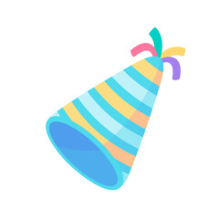 Party hats. Colorful hats for parties. celebrate birthday