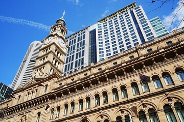 City Center of Sydney in New South Wales, Australia - オーストラリア...