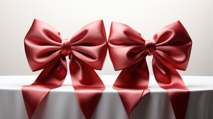 Hands Making Ribbon Top Viewphotorealistic, Background Image 