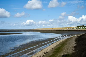 Foto auf Acrylglas Nordeuropa Nordseeküste mit Wattenmeer bei Büsum