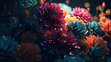Fototapeta na wymiar Beautiful floral pattern 