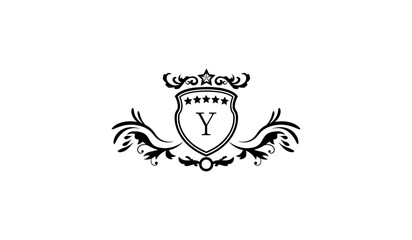 Luxury Elegant logo Y