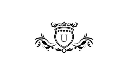 Luxury Elegant logo U