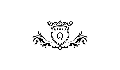 Luxury Elegant logo Q