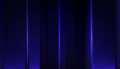 Blue abstract background with lighting silhouette shadow.