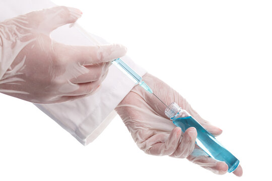 Vial with vaccine png image_ hand holding vaccine png image