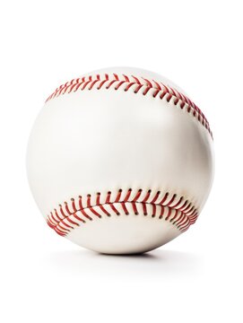 Baseball ball isolated on white background