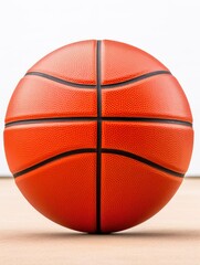 Basketball ball isolated on white background