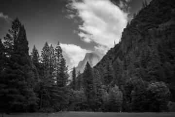 Crédence de cuisine en verre imprimé Half Dome Yosemite