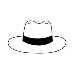 Umpire's Official Hat Handdrawn Icon
