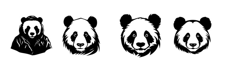 "Panda Pals: Adorable Vector Collection