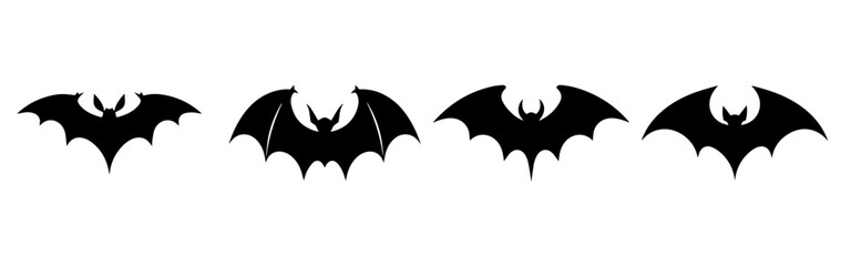 Chiroptera Charm: Intricate Bat Vector Design