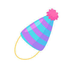 Party hats. Colorful hats for parties. celebrate birthday
