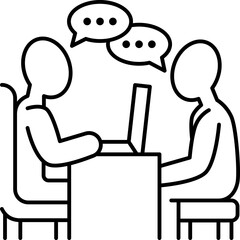 job interview  icon