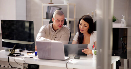 Business Business Meeting At Office Workplace