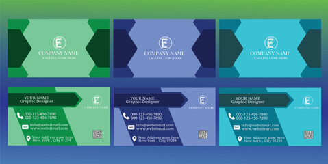 Unique, Creative, Modern and Beautiful business card