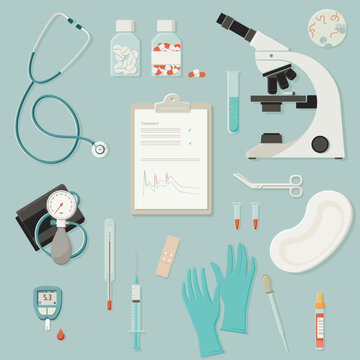 Medizinische Instrumenten &ndash; Illustration
