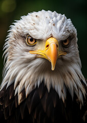 Obraz premium Portrait of a Bald Eagle-Close Up