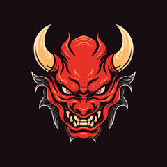 Demon Devil Mascot And Esport Logo
