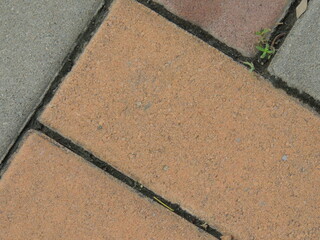 Nonthaburi Sidewalk Close-Up, Pavement Texture, Nonthaburi Street Pavement Detail