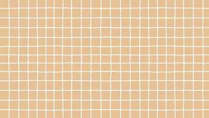 Soft brown background pastel Presentation white grid