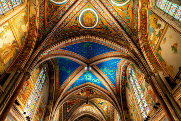 Basilica of San Francesco D'Assisi, St.Francis,.UNESO World Heritage...