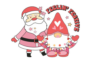 Christmas, Retro Christmas Quote, Merry Christmas, Christmas Coffee, Santa Claus